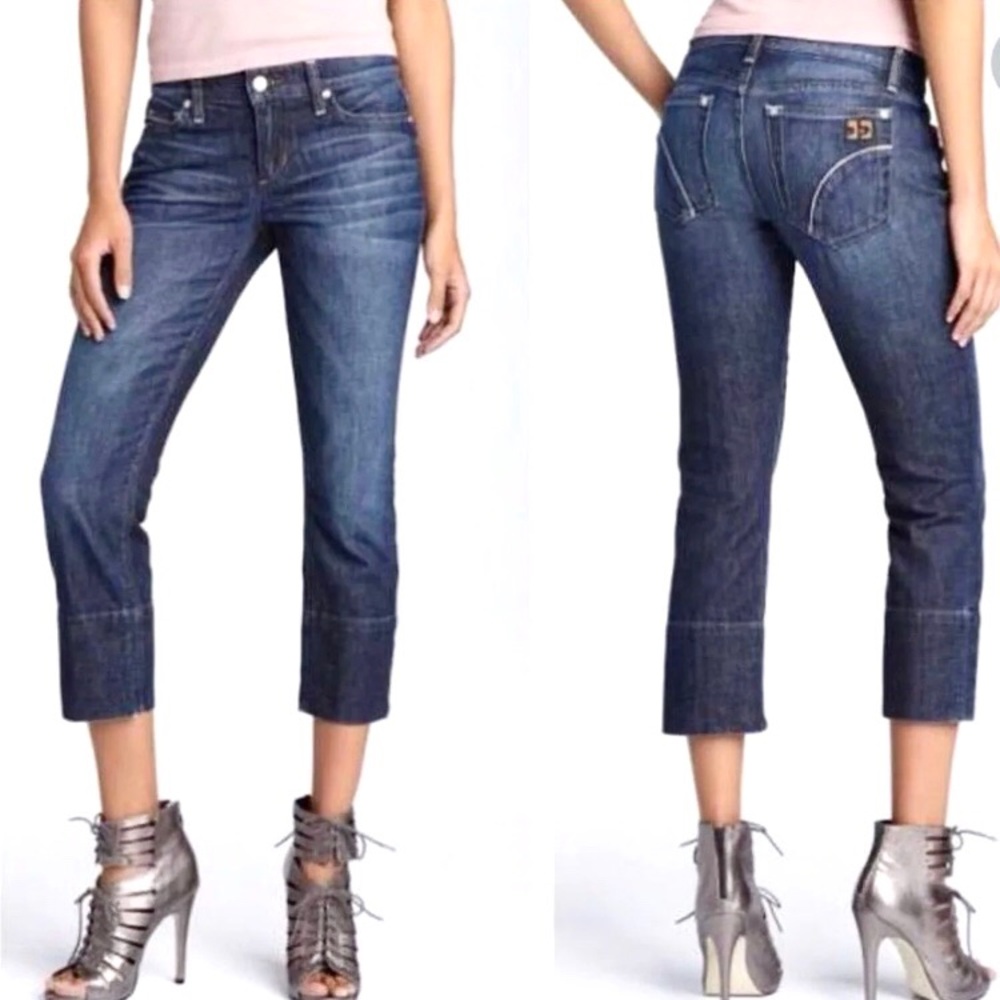 JOE’S JEANS⚡️Dark Wash Cropped Mid Rise Jeans_29